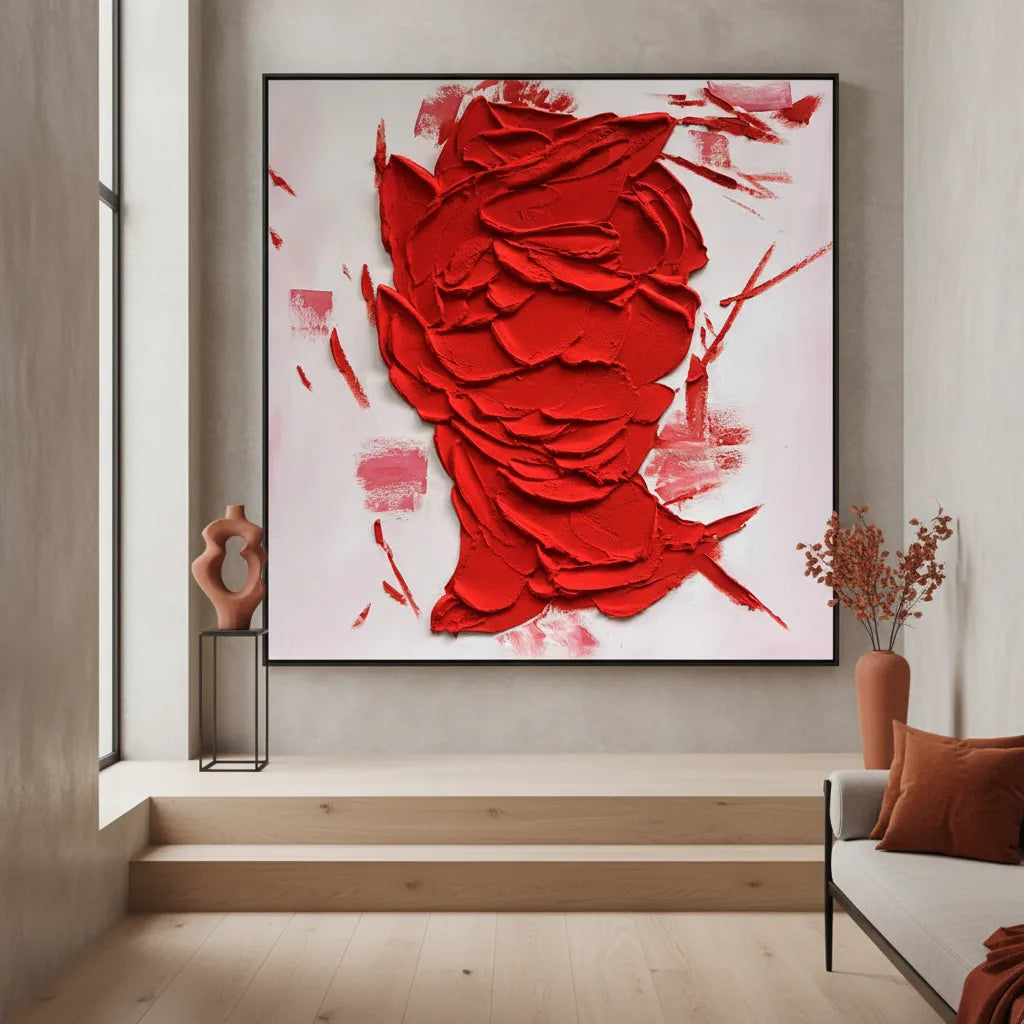 Crimson Bloom Figure