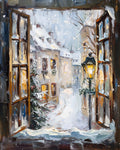 Holiday Window View