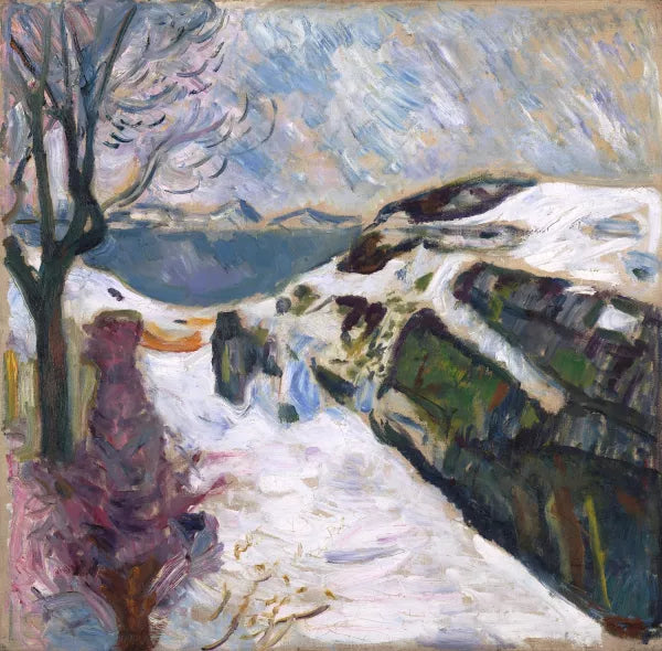 Winter Landscape from Kragero