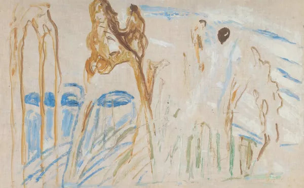 Rugged Trunks in Snow