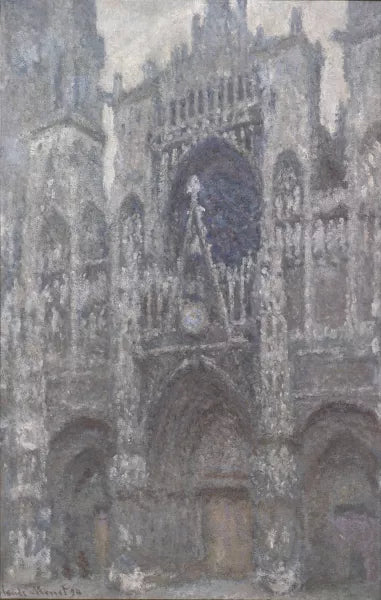 The Cathedral in Rouen. The Portal, Grey Weather