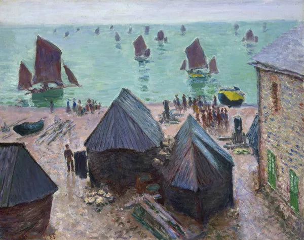 The Departure of the Boats, etretat
